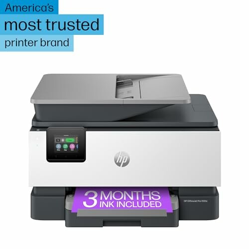 HP printer with 3 months ink included