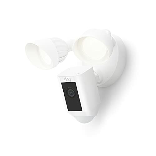 Ring security camera with dual lights