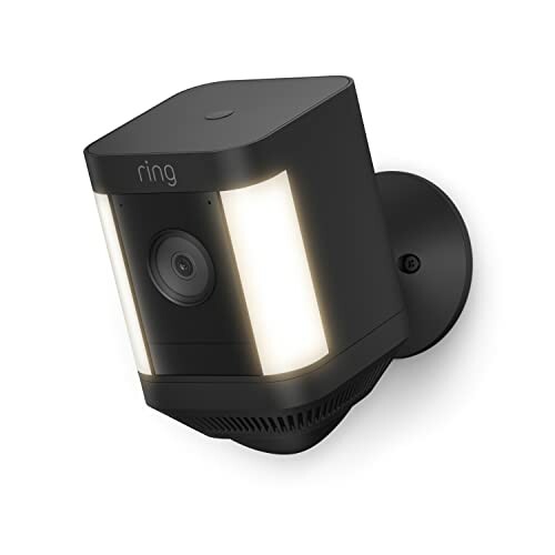 Ring security camera with lights