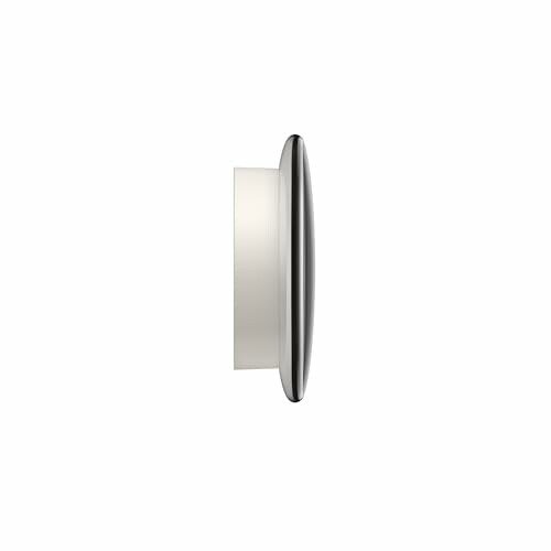 Side view of a modern wall light fixture