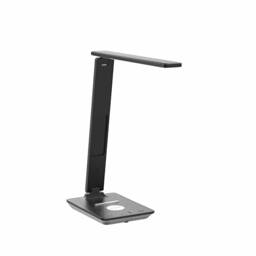 Sleek modern desk lamp with adjustable arm.