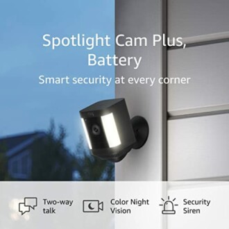 Ring Spotlight Cam Plus, Battery